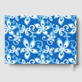ALOHA HAWAII BLAUW x 2 Gastenboek (Achterkant)