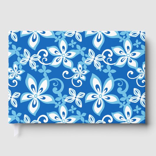 ALOHA HAWAII BLAUW x 2 Gastenboek (Voorkant)