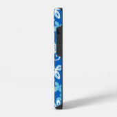 ALOHA HAWAIÏ (BLAUW x 2) iPhone Hoesje (Linkerkant)