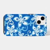 ALOHA HAWAIÏ (BLAUW x 2) iPhone Hoesje (Achterkant horizontaal)