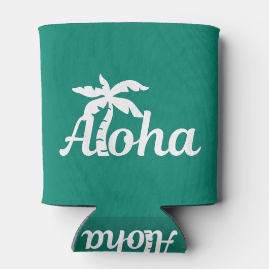 Aloha Hawaii Blikjeskoeler (Achterkant)