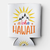 Aloha Hawaii Blikjeskoeler (Voorkant)
