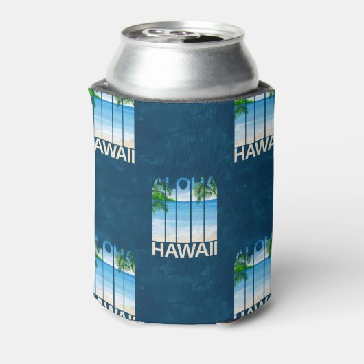 Aloha Hawaii Blikjeskoeler (Blikje Achterkant)