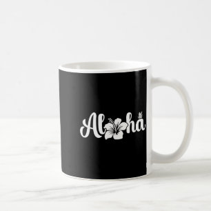 Aloha hawaii bloem tropische hawaiiaanse eiland ki koffiemok