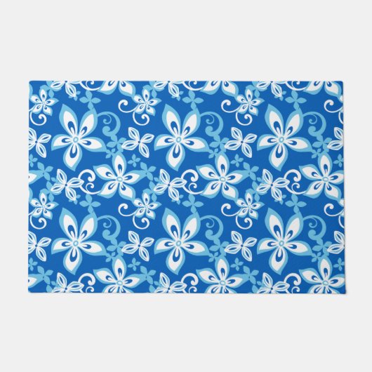 ALOHA HAWAII (BLUE x 2) Deurmat (Voorkant)