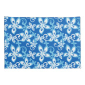 ALOHA HAWAII (BLUE x 2) Kussensloop (Achterkant-Rechts)