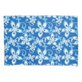 ALOHA HAWAII (BLUE x 2) Kussensloop (Voorkant-Links)