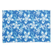 ALOHA HAWAII (BLUE x 2) Kussensloop (Voorkant-Rechts)