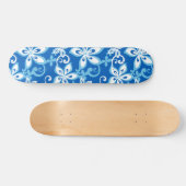 ALOHA HAWAII (BLUE x 2) Persoonlijk Skateboard (Horizontaal)