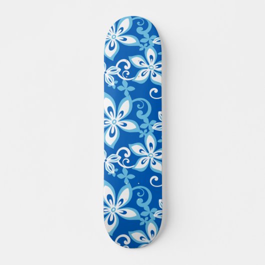 ALOHA HAWAII (BLUE x 2) Persoonlijk Skateboard (Voorkant)