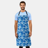 ALOHA HAWAII (BLUE x 2) Schort (Gedragen)