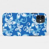 ALOHA HAWAII (BLUES) iPhone/iPad case (Achterkant (horizontaal))