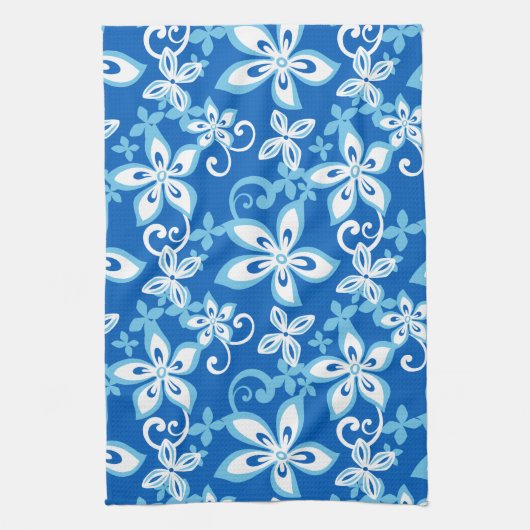 ALOHA HAWAII (BLUES) Keukenhanddoeken (Verticaal)