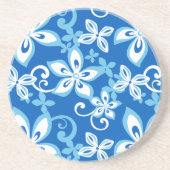 ALOHA HAWAII (BLUES) Sandstone Onderzetter (Voorkant)