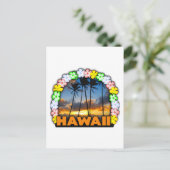 Aloha Hawaii Briefkaart (Staand voorkant)
