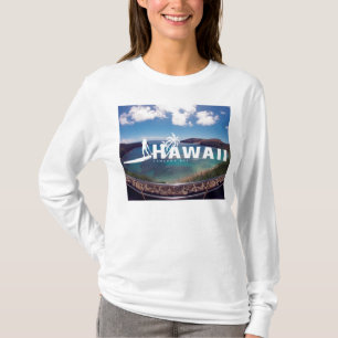 Aloha Hawaii Eilanden staan op het pad T-shirt