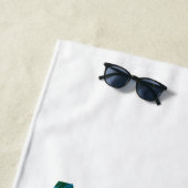 Aloha Hawaii-eilanden Tropisch Strand Strandlaken (In situ)