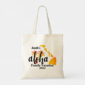 Aloha Hawaii Family Group Matching Vacation 2022 Tote Bag (Achterkant)