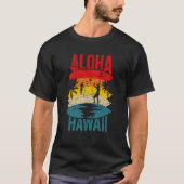 Aloha Hawaii Family Trip 2023 Surfing Tourism Meme T-shirt (Voorkant)