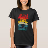 Aloha Hawaii Family Trip 2023 Surfing Tourism Meme T-shirt (Voorkant)