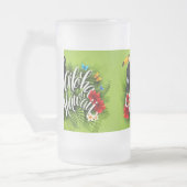 Aloha Hawaii Flowers Foliage Butterflies Yellow Matglas Bierpul (Links)