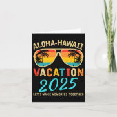 Aloha Hawaii Gezinsreis 2025 Herinneringen Maken V Kaart (Voorkant)
