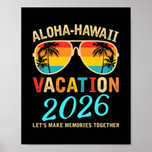 Aloha Hawaii Gezinsreis 2026 Herinneringen Maken V Poster