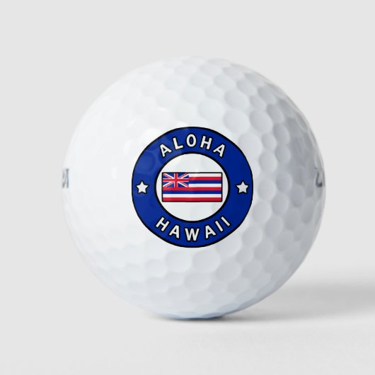 Aloha Hawaii Golfballen (Voorkant)