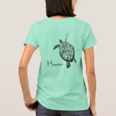 Aloha Hawaii Green Zee Turtle T-shirt (Achterkant)