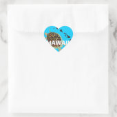 Aloha Hawaii Hart Sticker (Tas)