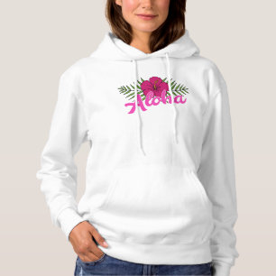 Aloha Hawaii Hawaiian Island Surfende Tropisch Hoodie