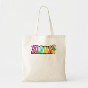 Aloha Hawaii Hawaiian Island Surfende Tropisch Tote Bag