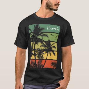 Aloha Hawaii Hawaiian Island T shirt  jaren '80