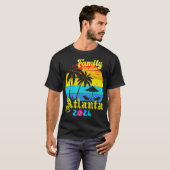 Aloha Hawaii Hawaiian Island Vacation Palm Trees B T-shirt (Voorkant volledig)