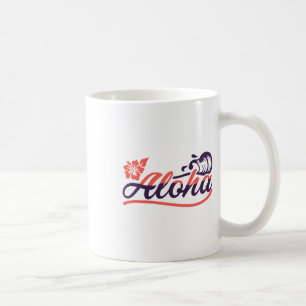 Aloha Hawaii Hawaiian Pineapple Sunny Beaches Koffiemok