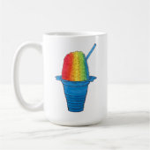 ALOHA Hawaii Hawaiian Rainbow Shave Shaved Ice Koffiemok (Links)