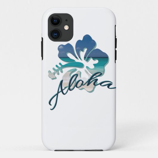 Aloha Hawaii Hibiscus Flower Case-Mate iPhone Case (Achterkant)