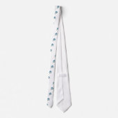 Aloha Hawaii Hibiscus Flower Stropdas (Achterkant)