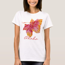 Aloha | Hawaii Hibiscus Flower T-Shirt