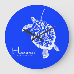 Aloha Hawaii Honu Turtle Grote Klok