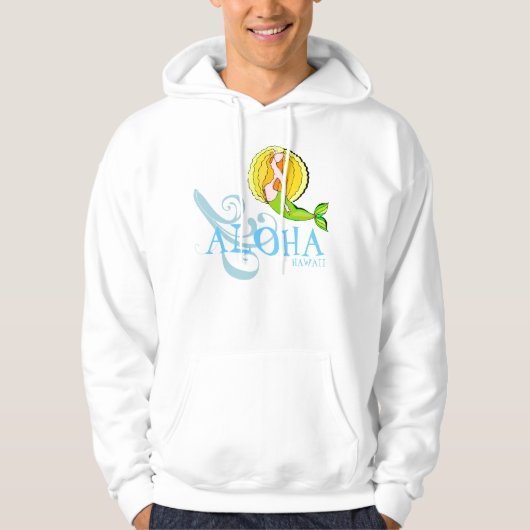 ALOHA, HAWAII HOODIE (Voorkant)