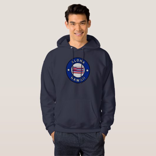 Aloha Hawaii Hoodie (Voorkant volledig)