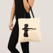 Aloha Hawaii Hula Dancer Tote Bag (Voorkant (product))