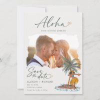 Aloha Hawaii Hula Danser Trouwfoto