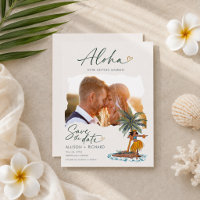 Aloha Hawaii Hula Danser Trouwfoto