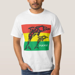 Aloha Hawaii Island Dolfijn T-shirt