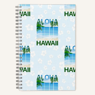 Aloha Hawaii Island Summer Beach Notitieboek