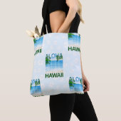 Aloha Hawaii Island Summer Beach Tote Bag (Dichtbij)