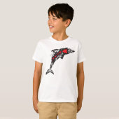 Aloha Hawaii Islands Dolphin T-shirt (Voorkant volledig)