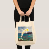 Aloha Hawaii Islands Dolphin Tote Bag (Voorkant (product))